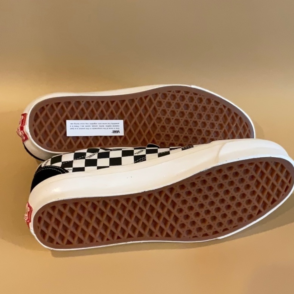 VANS VAULT OLD SKOOL NS OG LX (SUEDE/ CANVAS) Checkerboard - Picture 7 of 8